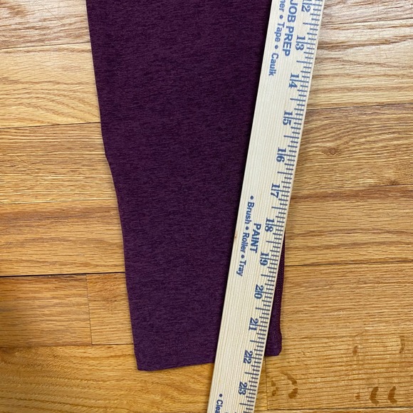Beyond Yoga Spacedye Leggings Womens 3X Purple High Waisted Crop Athleisure - Picture 4 of 9
